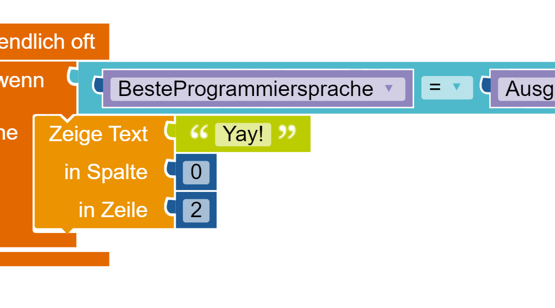 Programmiersprachen für LEGO®-Robotik-Sets