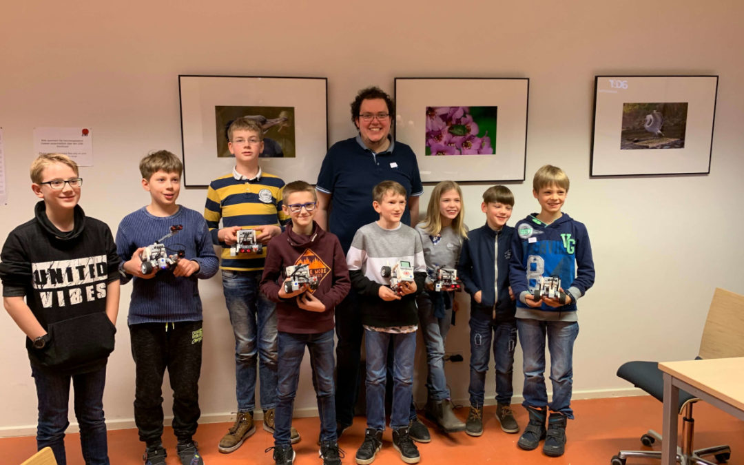 Roboterkurs bei der Nacht der Bibliotheken