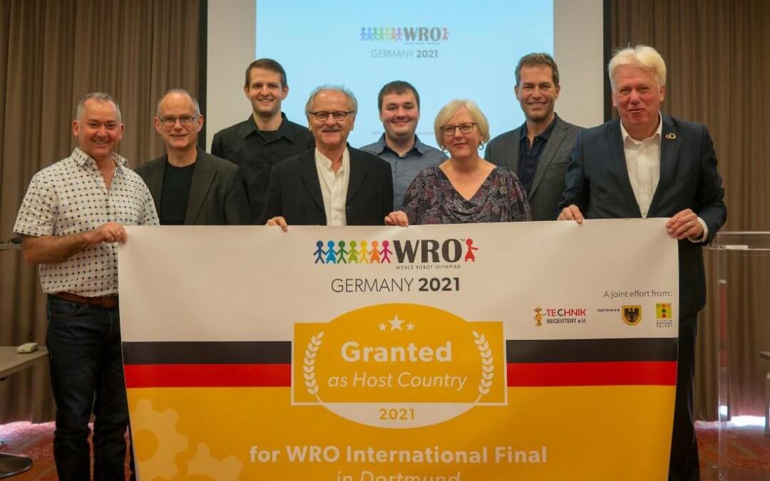 Das WRO Weltfinale 2021 kommt nach Dortmund