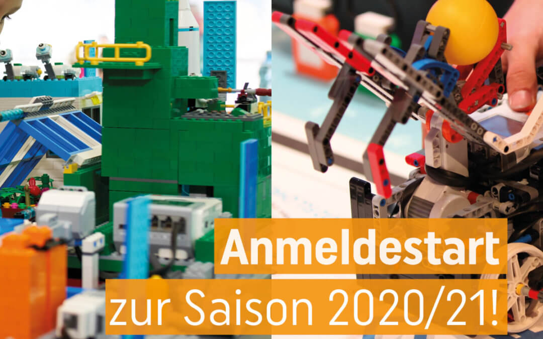 Anmeldezeitraum First® Lego® League gestartet